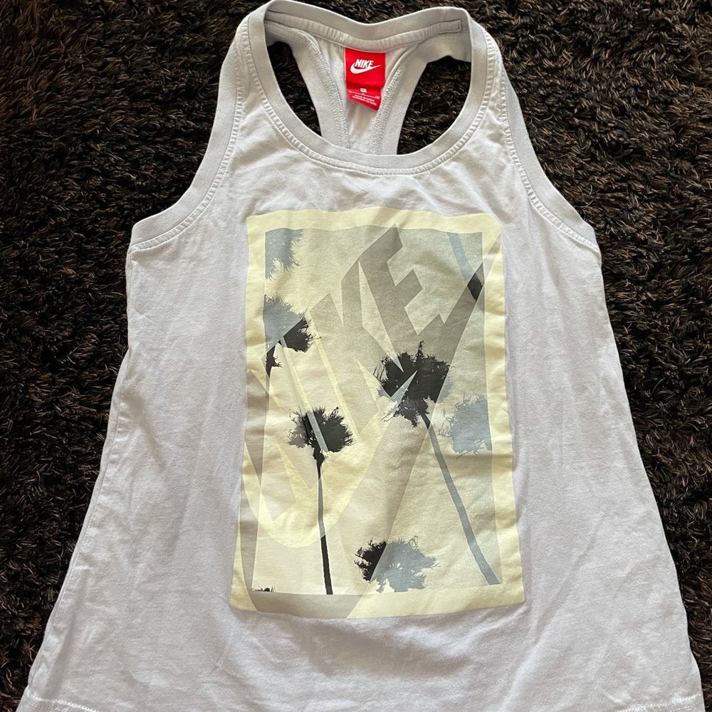 small Vintage Nike Graphic Racerback Women's Tank